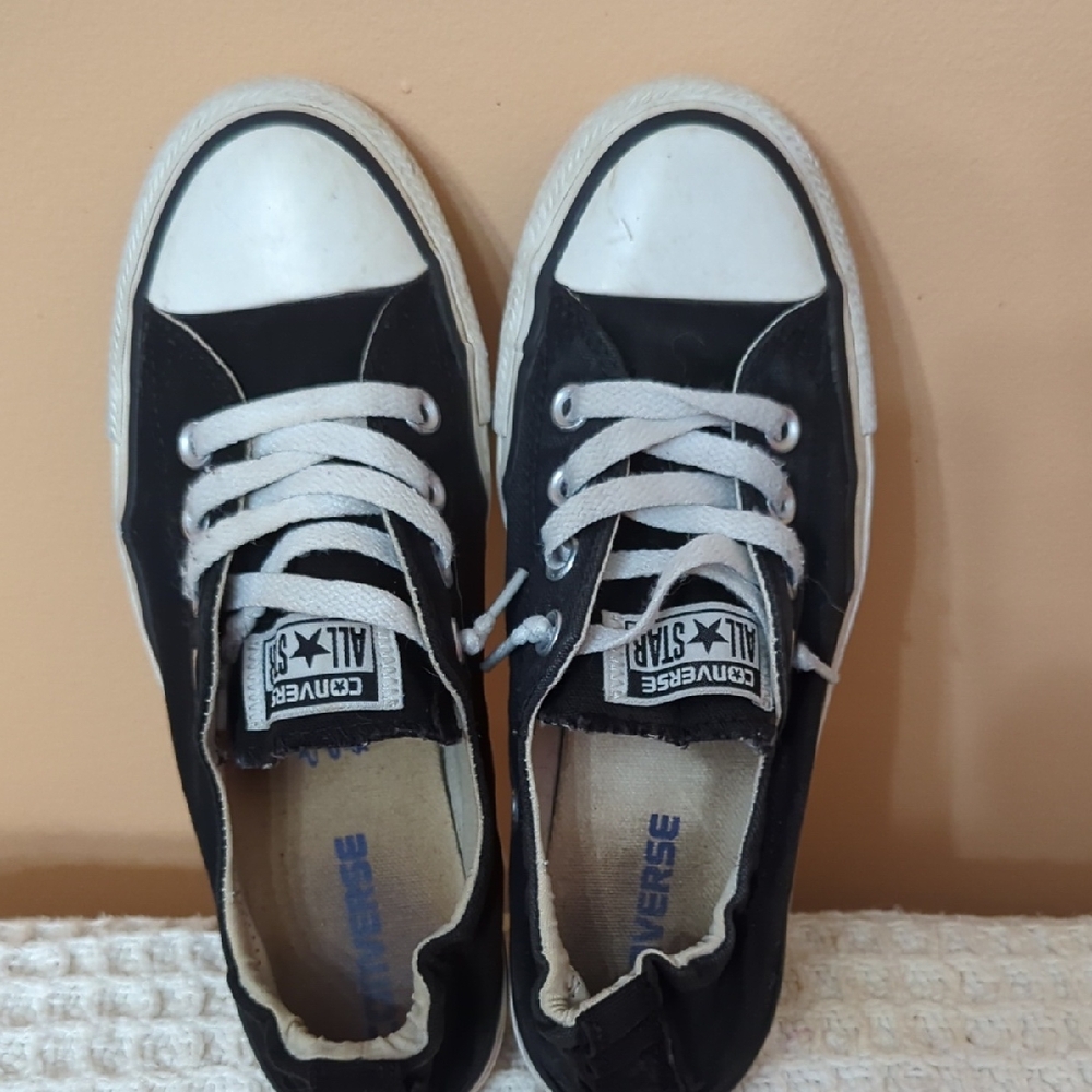 Converse All Star Black and White Sneakers